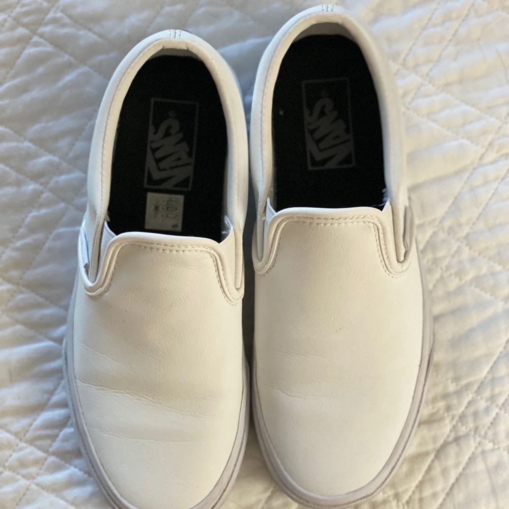 White Vans Sneakers